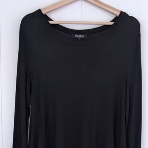 Papillon tunic, size M, black